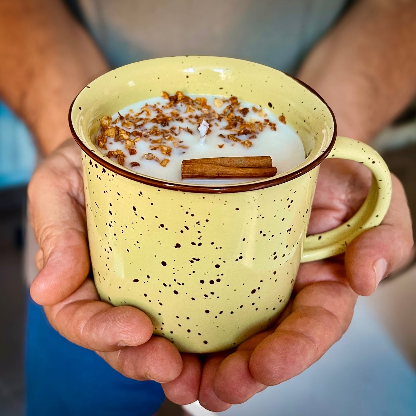❥ Velas en taza nueva, dos aromas a elegir. -NUEVO-