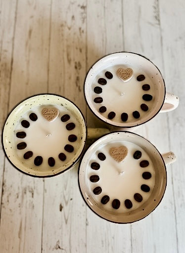 ❥ Velas en taza nueva, dos aromas a elegir. -NUEVO-