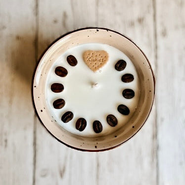 ❥ Velas en taza nueva, dos aromas a elegir. -NUEVO-
