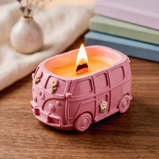 ❥ Vela "Flower Trip" 🚐 🌸