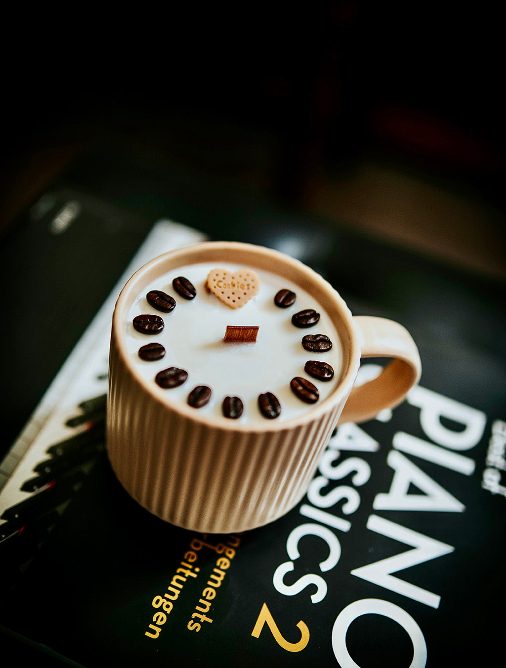 ❥ Vela aroma café en taza nueva 🕯️☕ - (Poco stock)
