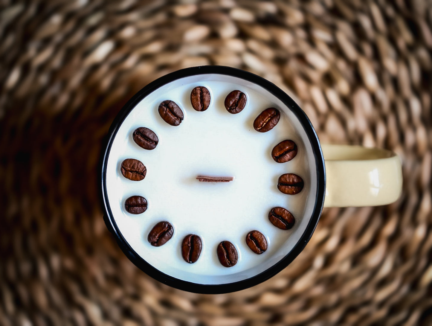 ❥ Velas aroma café en taza nueva