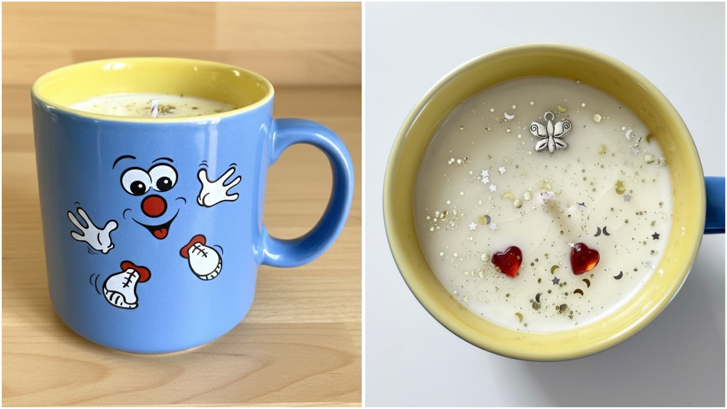 ❥ Una vela, una taza, una nueva historia, una segunda oportunidad. ♻️