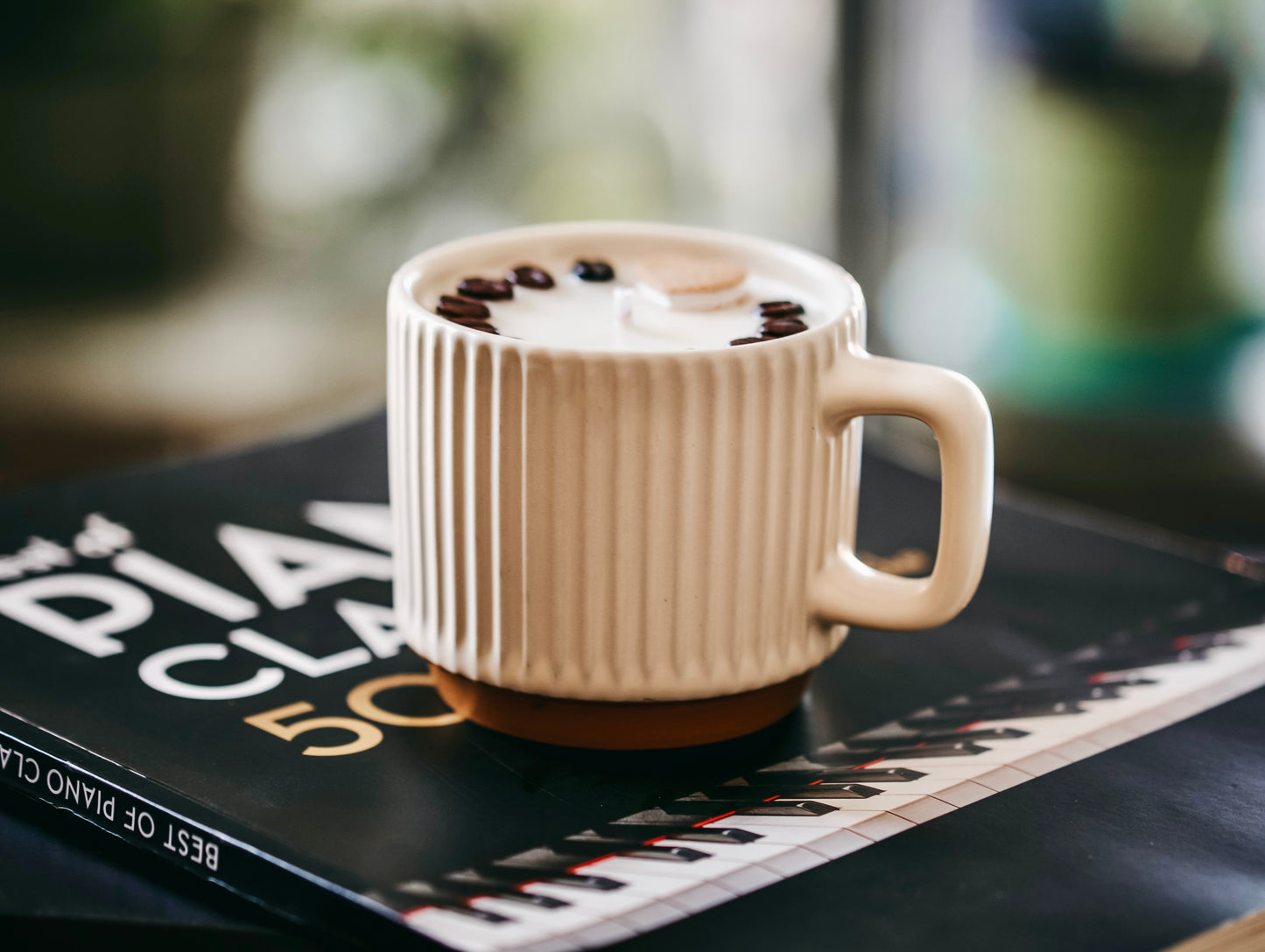❥ Vela aroma café en taza nueva 🕯️☕ - (Poco stock)