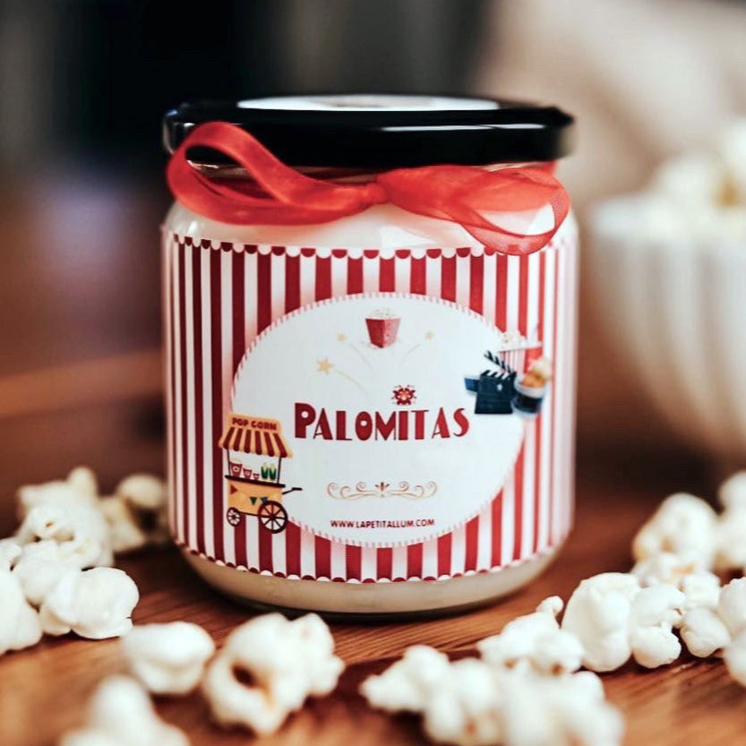 ❥ Vela aroma "Palomitas de maíz" 🍿