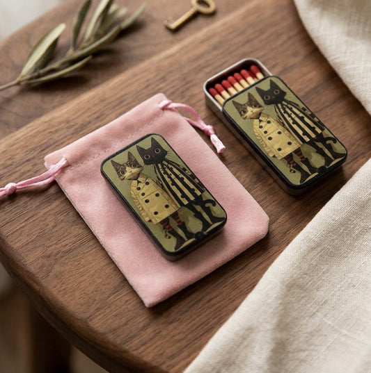 ❥ Caja de cerillas vintage