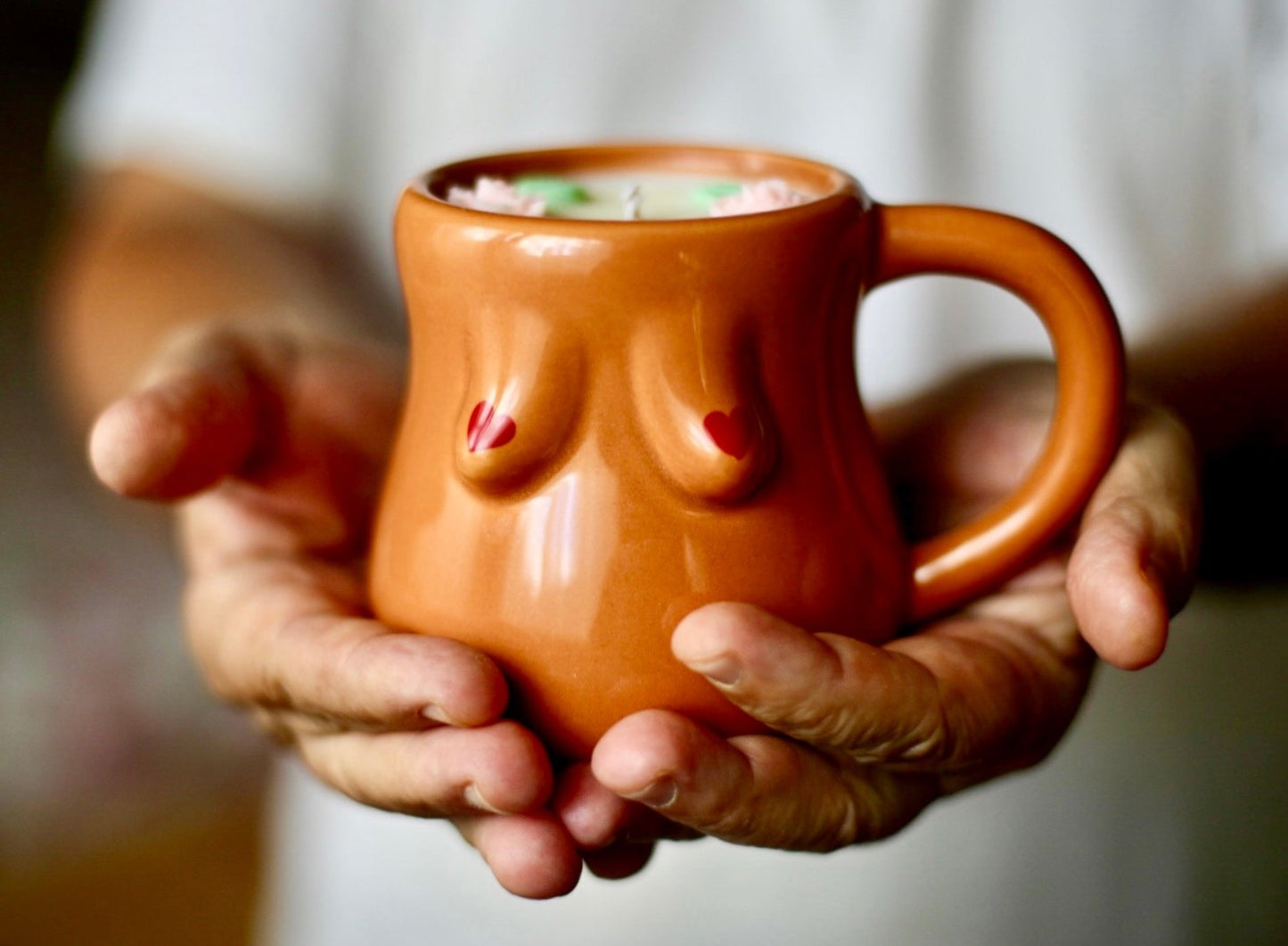 Vela en taza torso (Edición limitada)