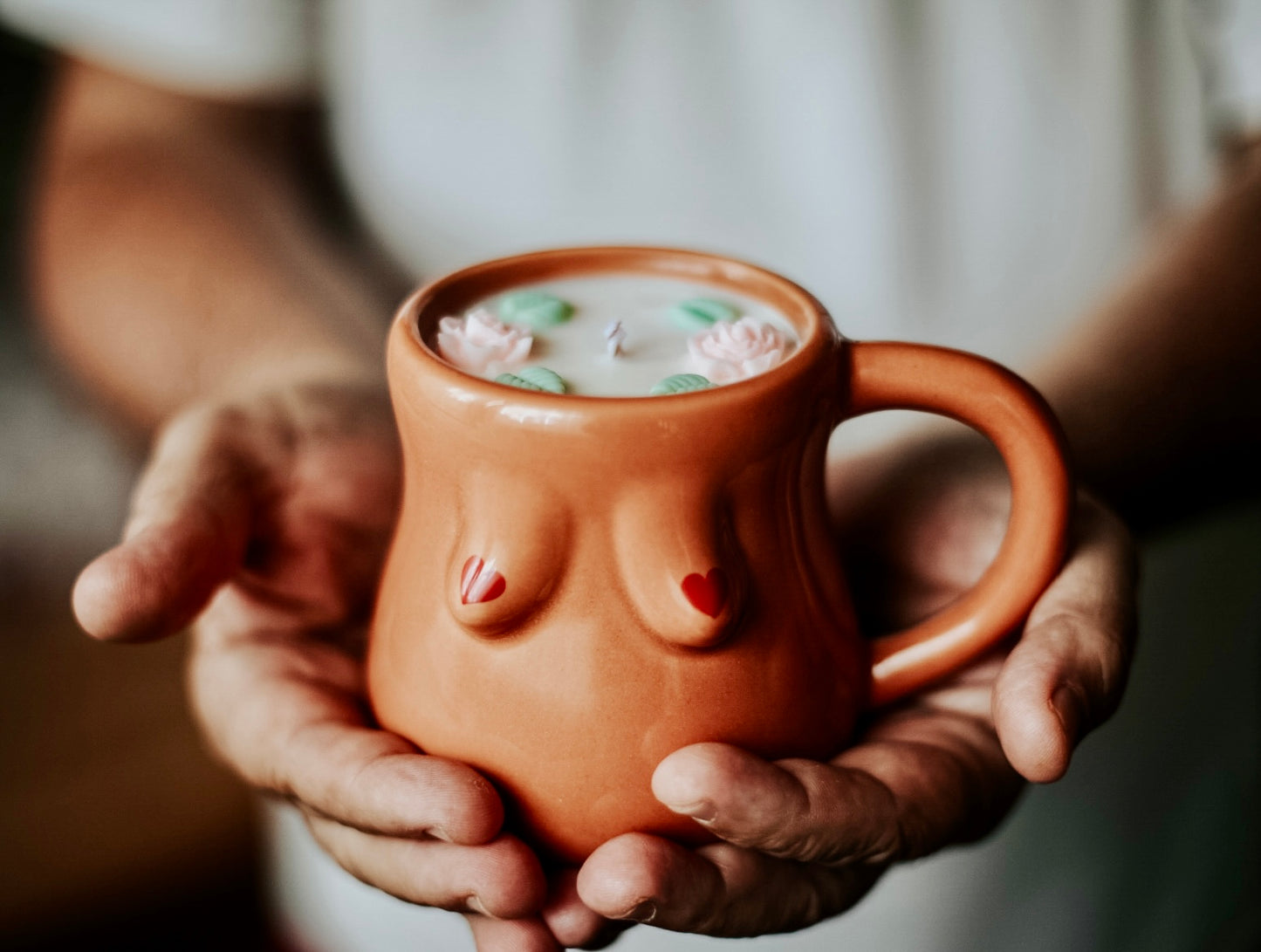 Vela en taza torso (Edición limitada)