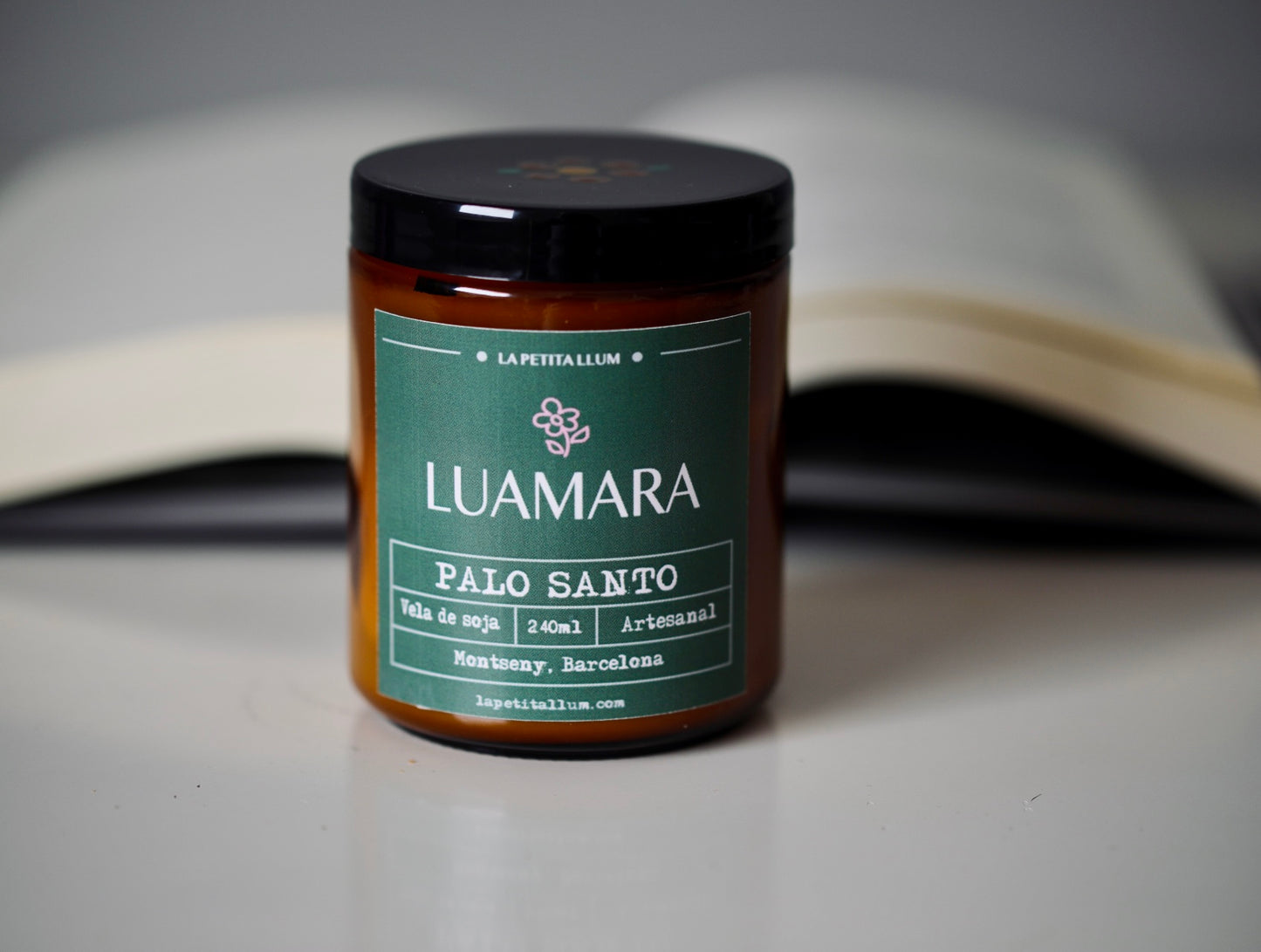 ❥ Velas “Luamara” 🌛 (240ml)