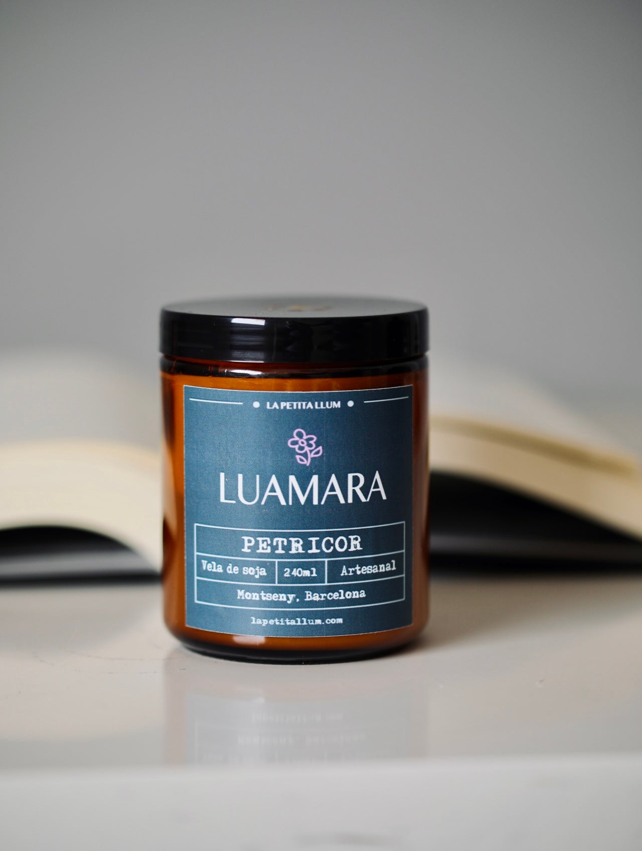 ❥ Velas “Luamara” 🌛 (240ml)
