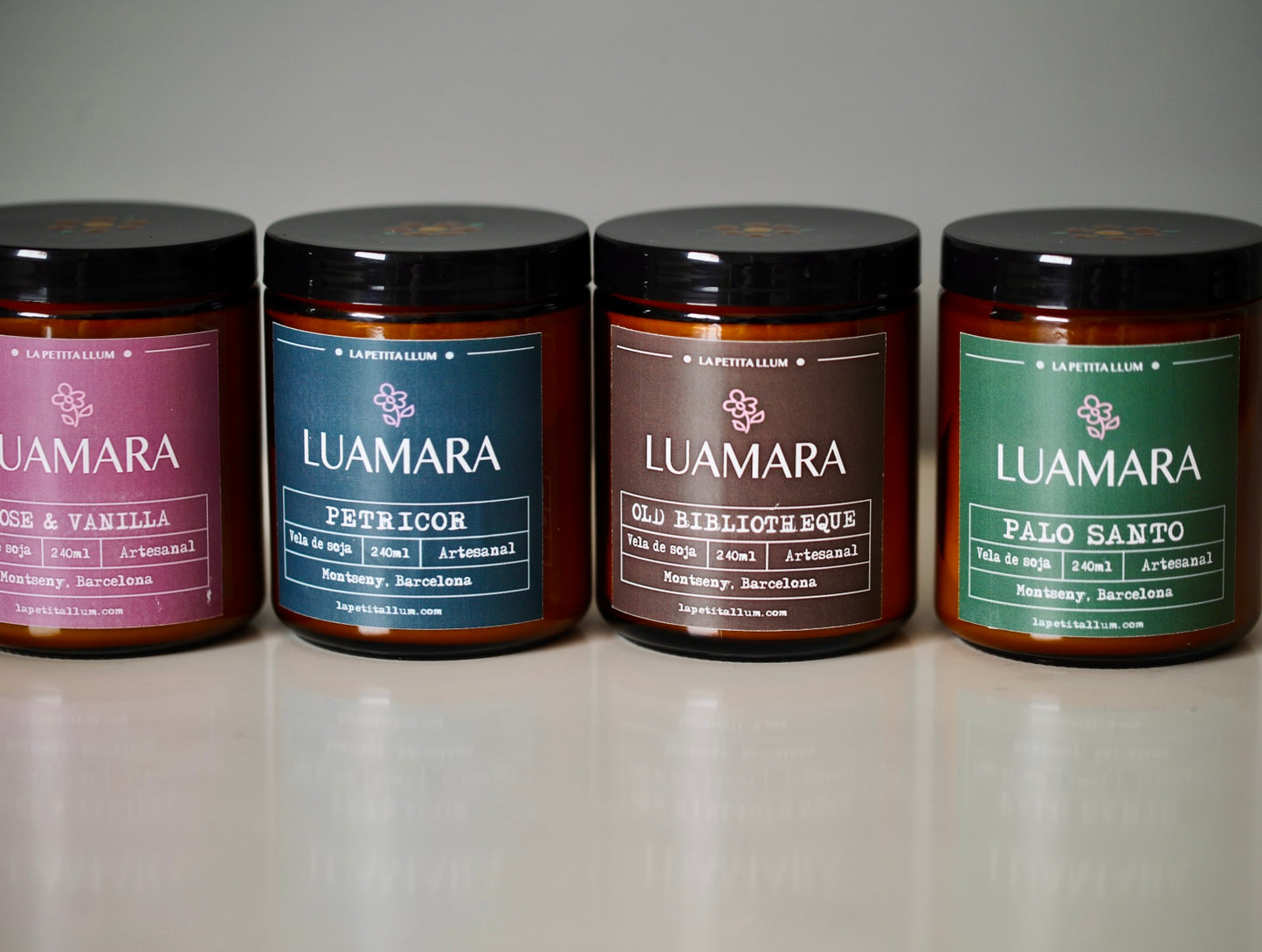 ❥ Velas “Luamara” 🌛 (240ml)