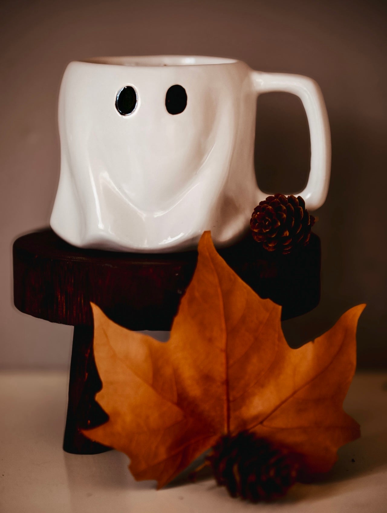 ❥ Taza FANTASMA 👻 - Aroma "Brownie de chocolate"