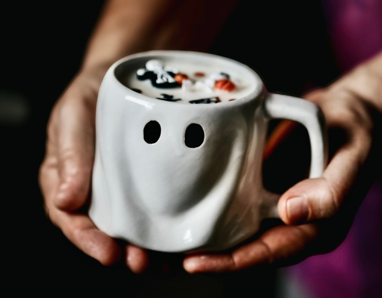 ❥ Taza FANTASMA 👻 - Aroma "Brownie de chocolate"