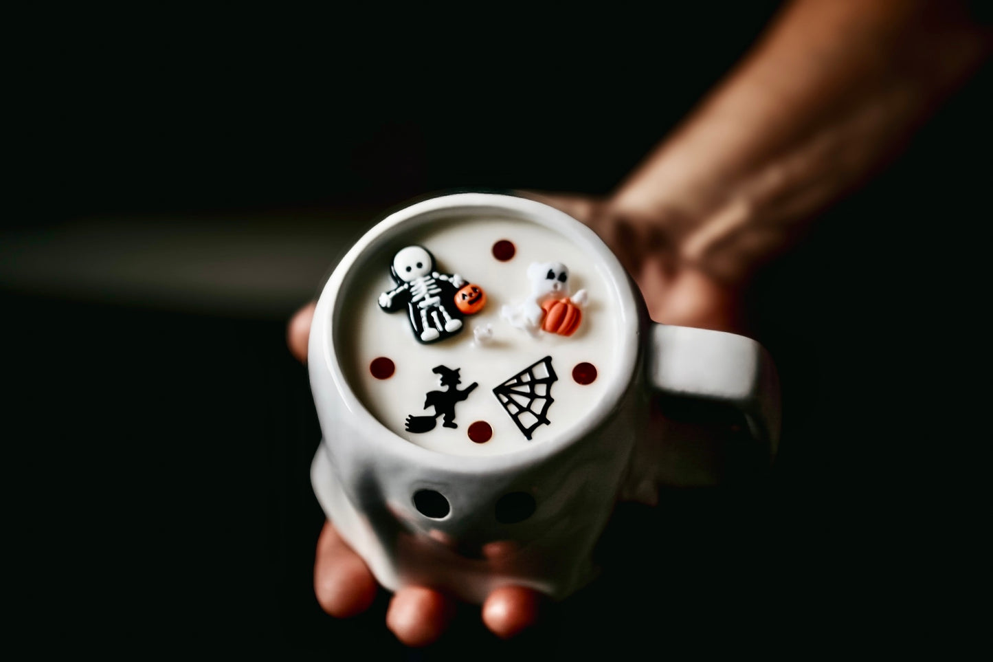 ❥ Taza FANTASMA 👻 - Aroma "Brownie de chocolate"