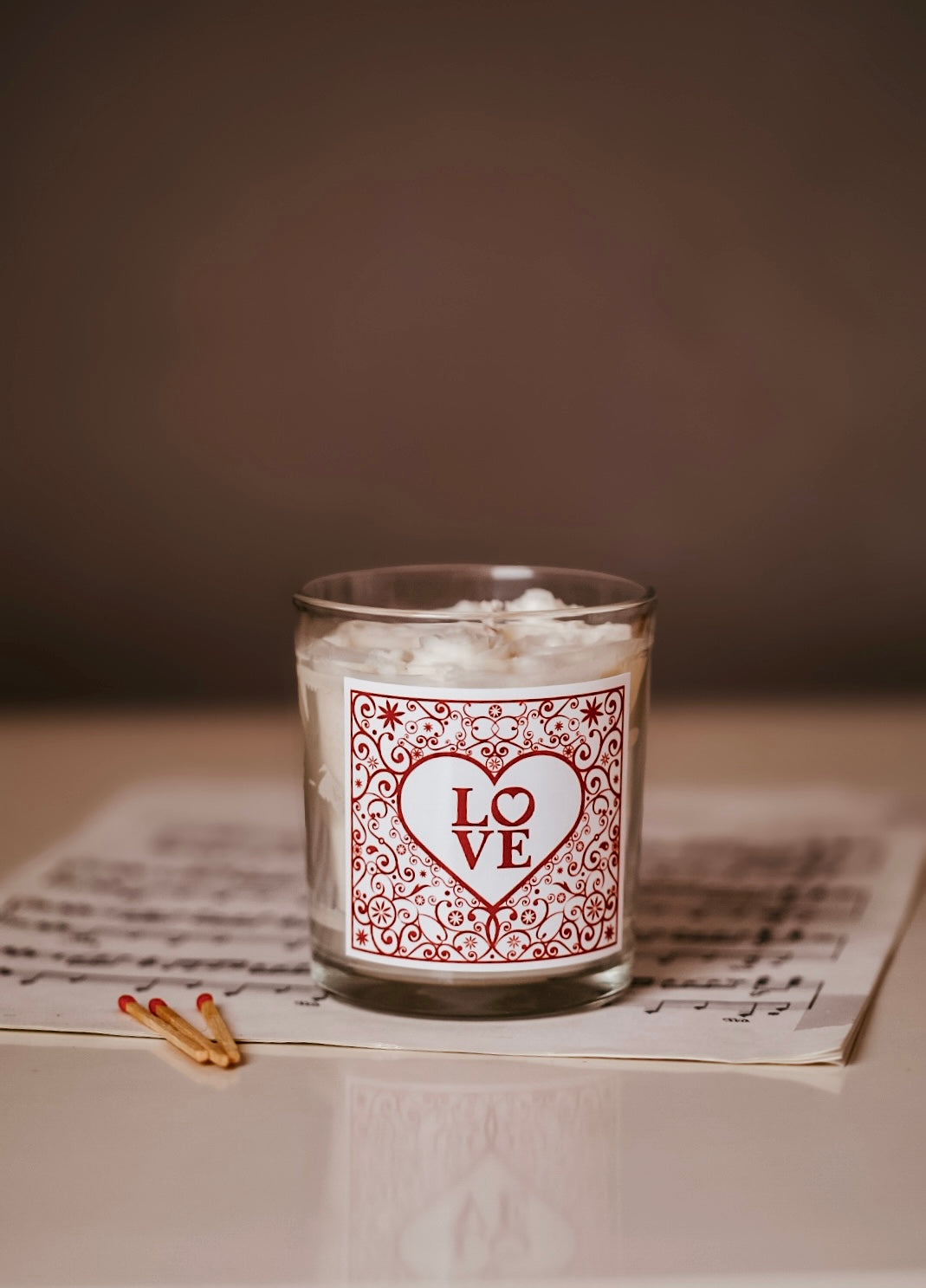 ❥ Vela en vaso con decoración de rosas ( ¡¡PRECIO LIQUIDACIÓN!! )