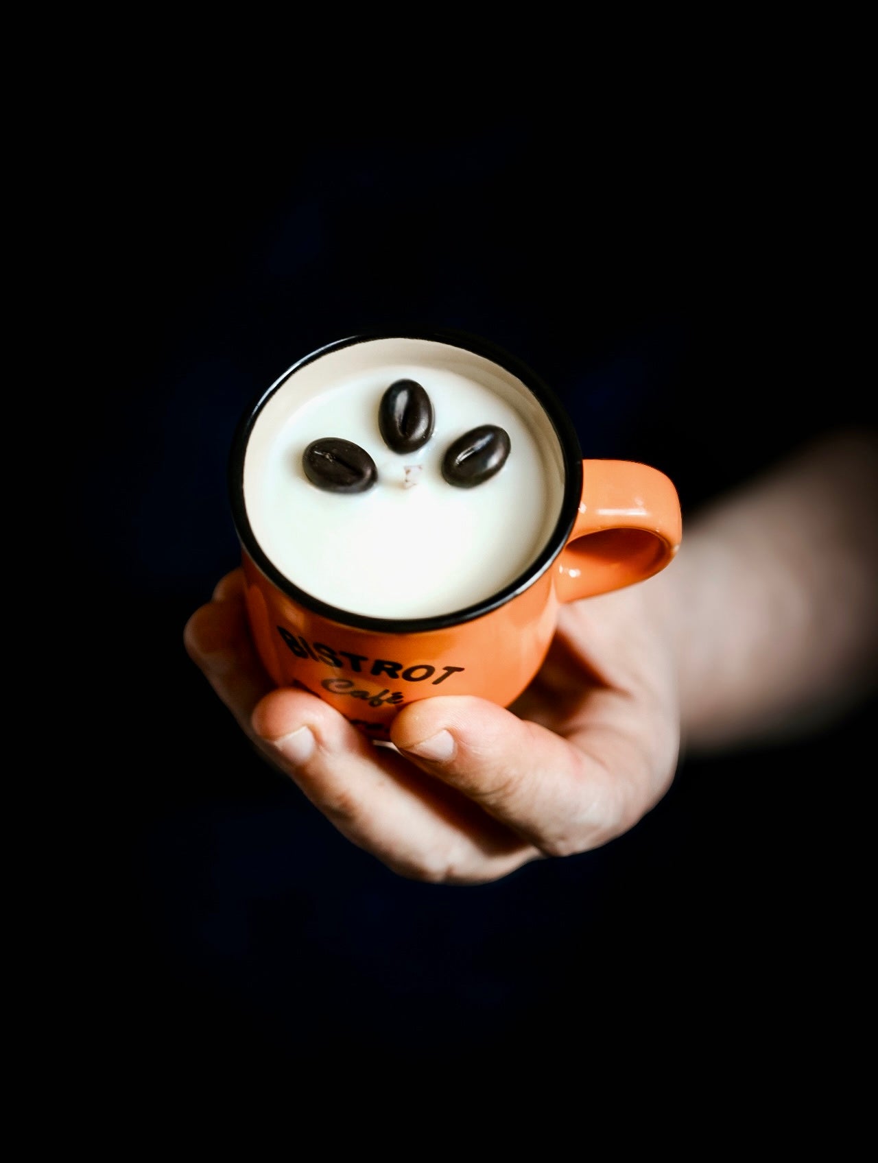❥ Velas café en mini-tazas