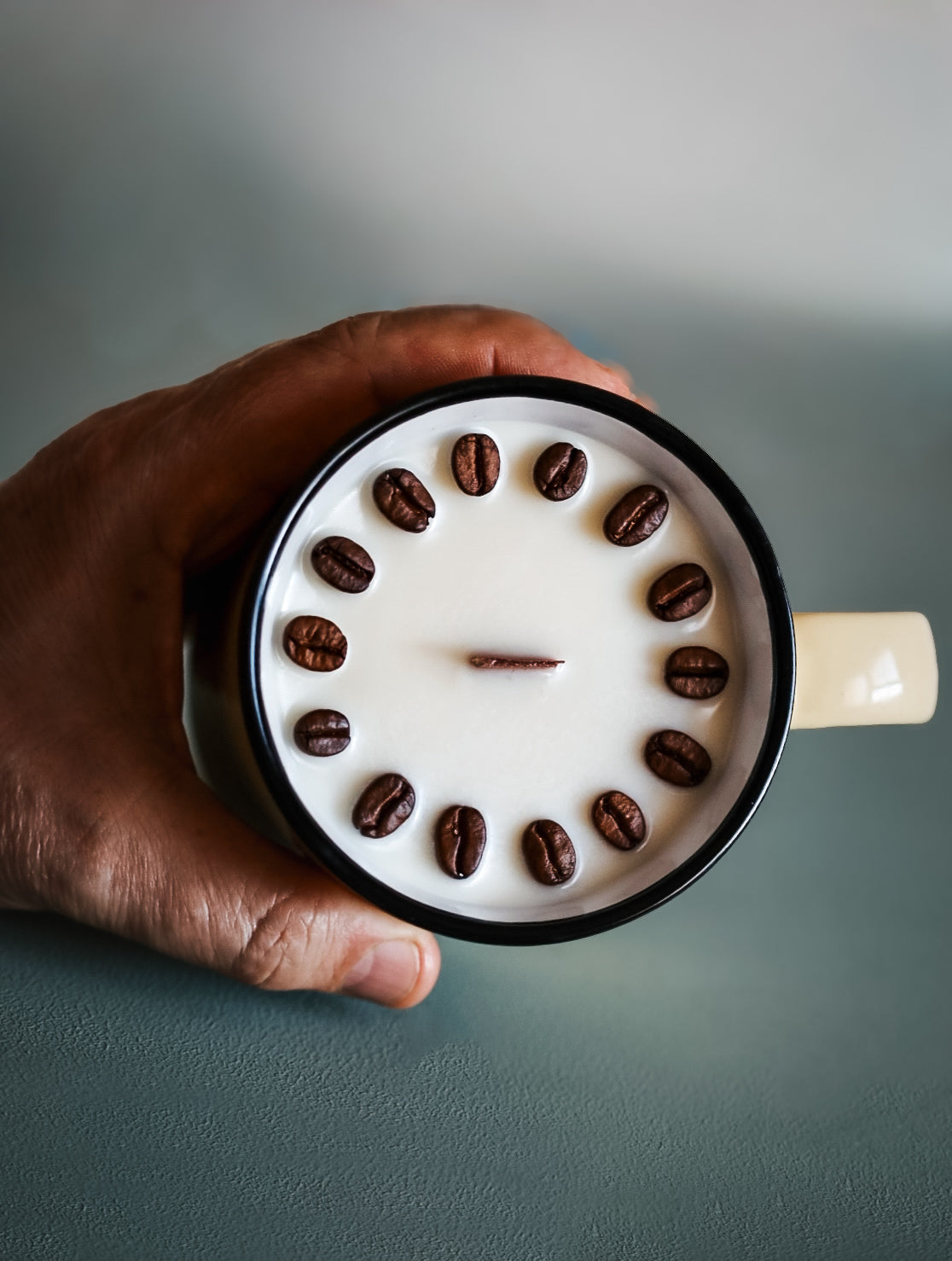 ❥ Velas aroma café en taza nueva