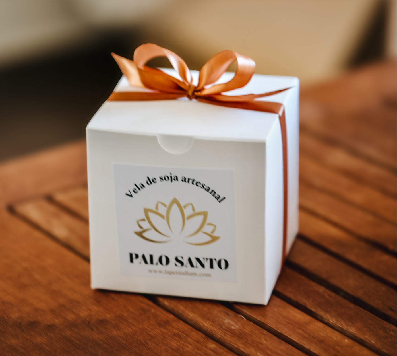 ❥ Vela aroma a Palo Santo ✨