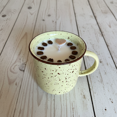 ❥ Velas en taza nueva, dos aromas a elegir. -NUEVO-
