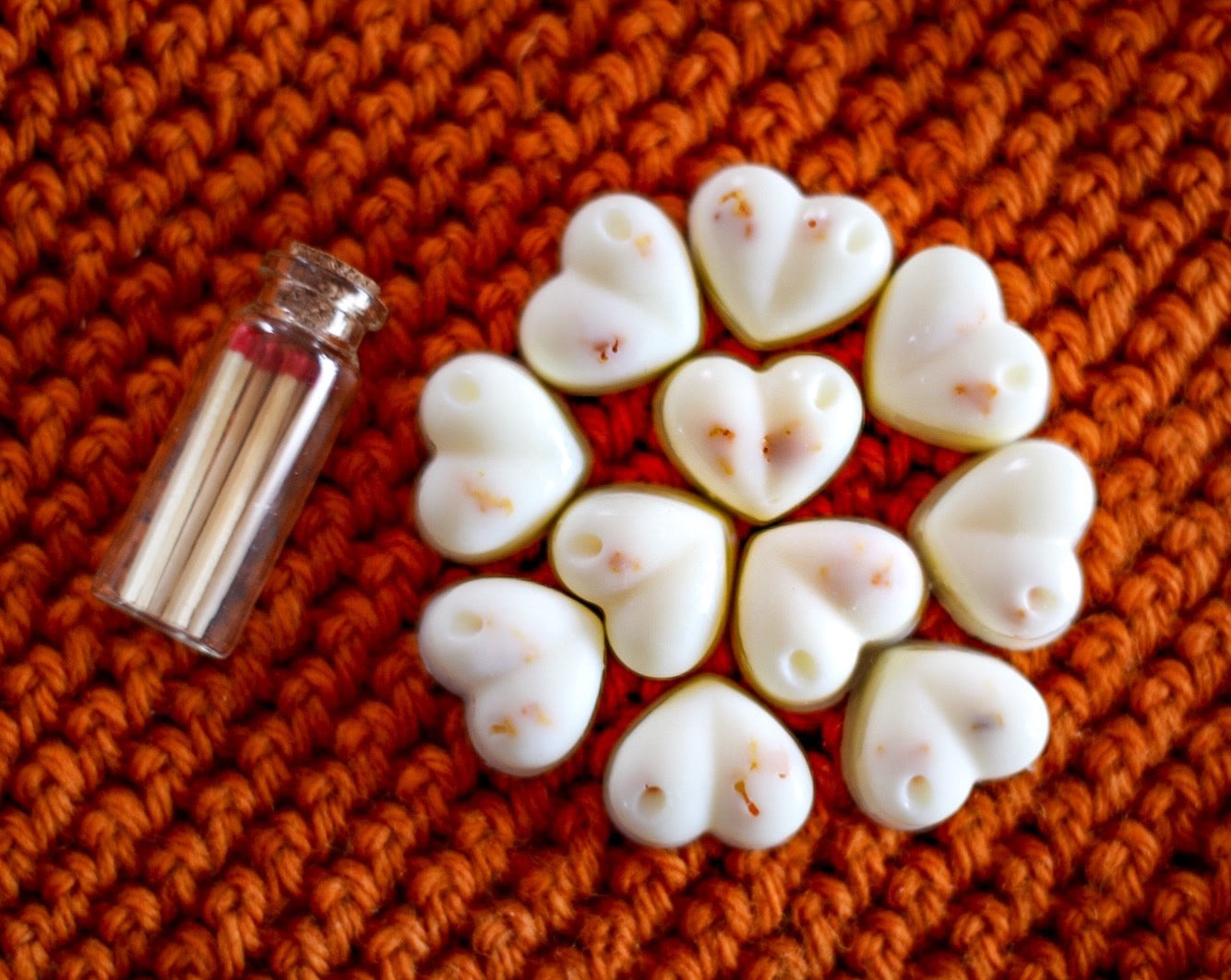 ❥ Wax melts de nuestras velitas en frasco 🌱