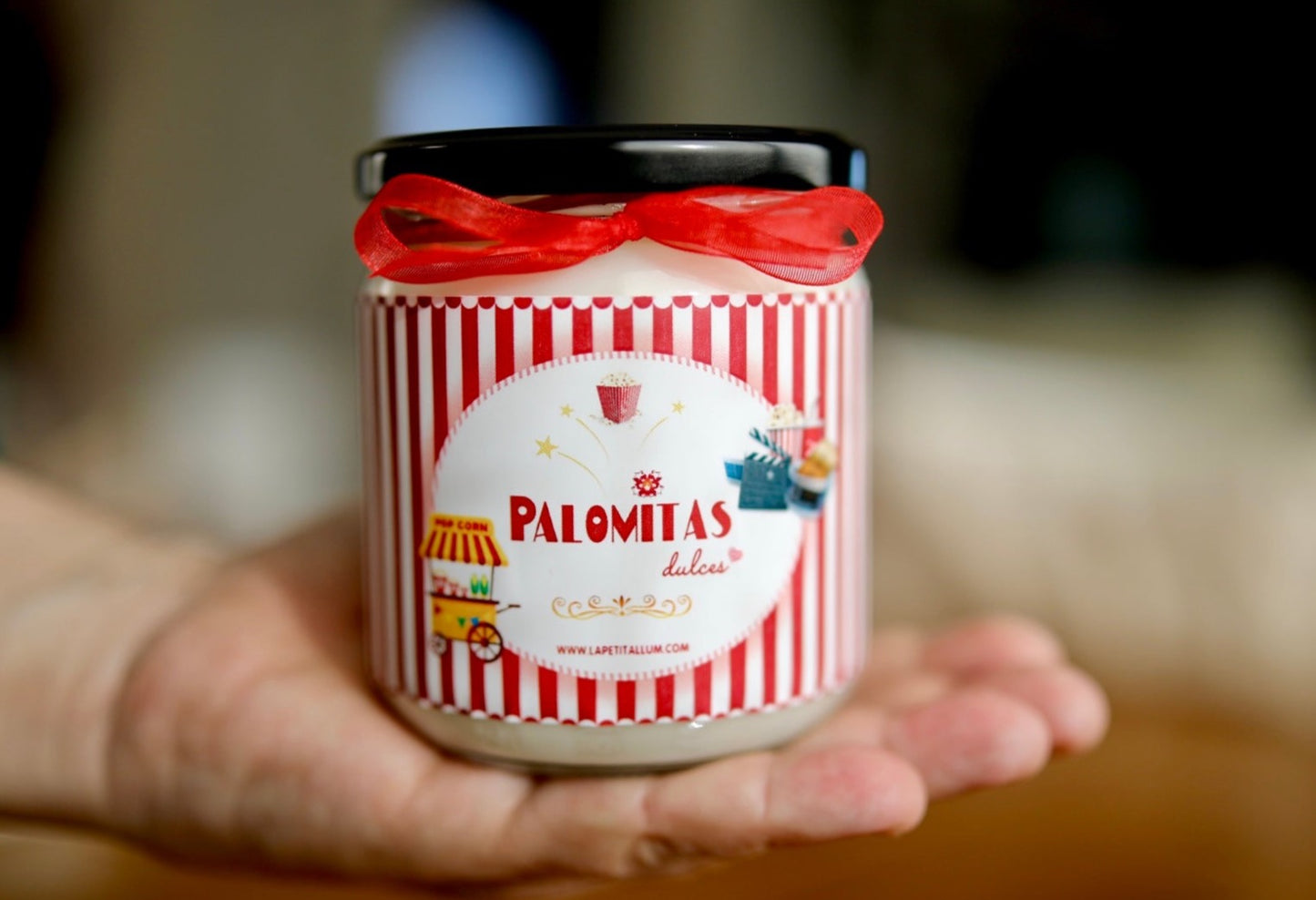 ❥ Vela perfumada "Pipoca"