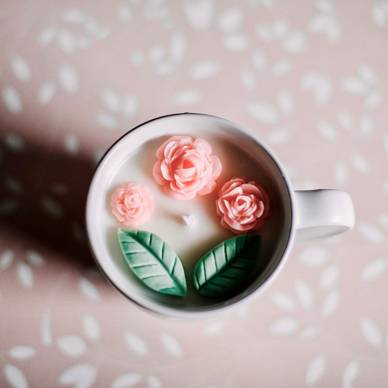 ❥ Velas en taza ☕