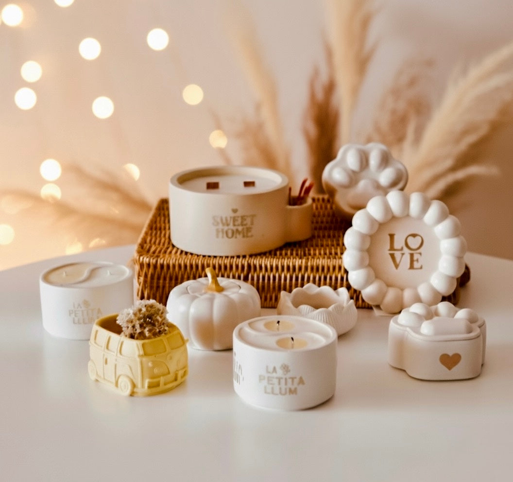 ❥ Velas envase resina ecológica | Recambios | Deco home
