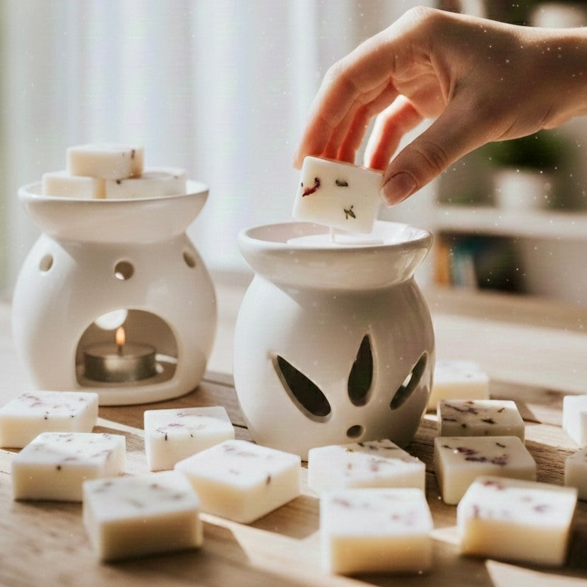 ❥ Wax melts | Velas de té | Velas decorativas (figuras) | Madera de palo santo