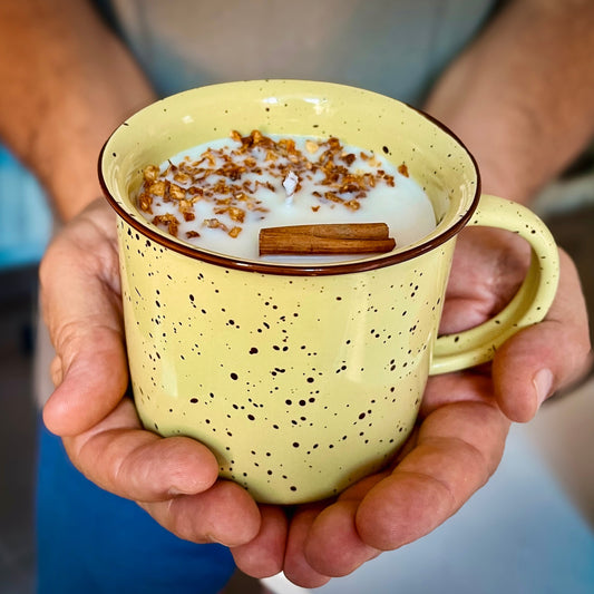 ❥ Velas en taza nueva, dos aromas a elegir
