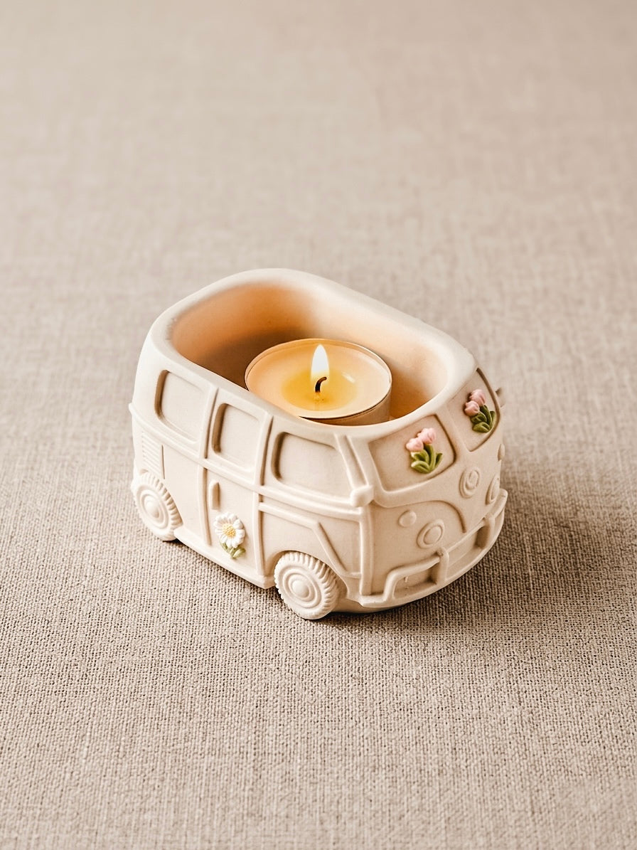 ❥ Vela "Flower Trip" 🚐 🌸