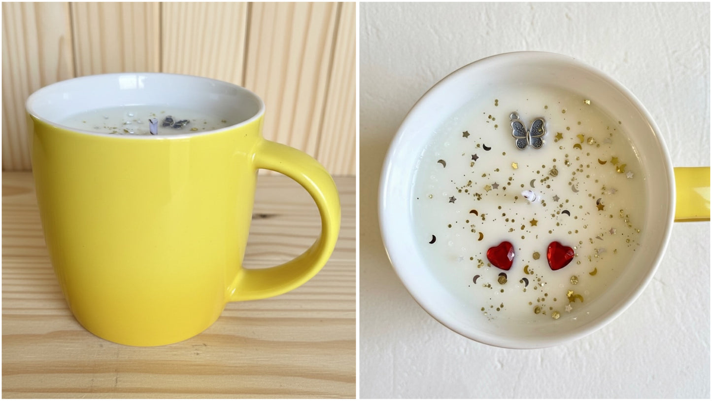 ❥ Una vela, una taza, una nueva historia, una segunda oportunidad. ♻️