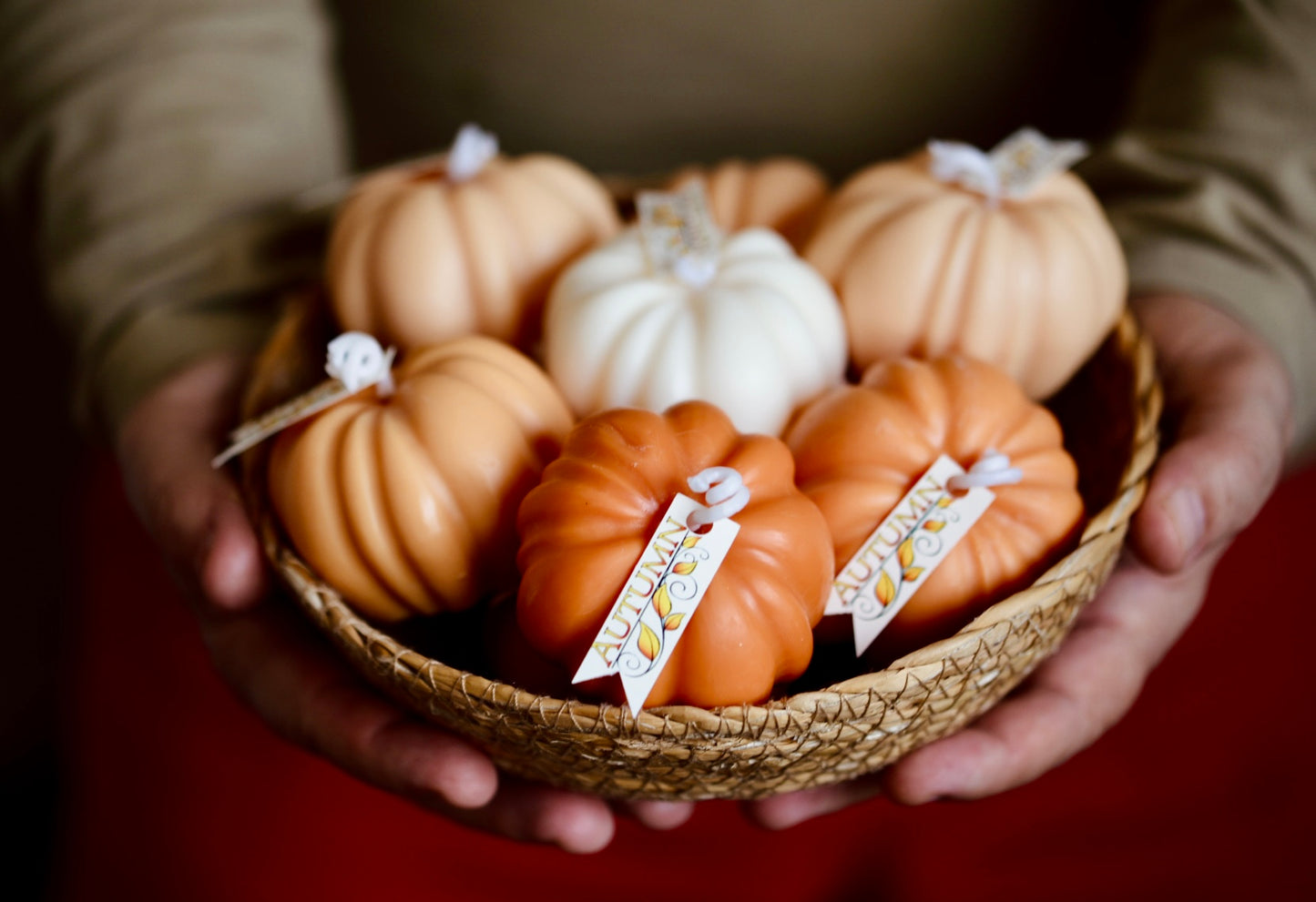 ❥ Velas calabaza, aroma Pumpkin Spice 🎃