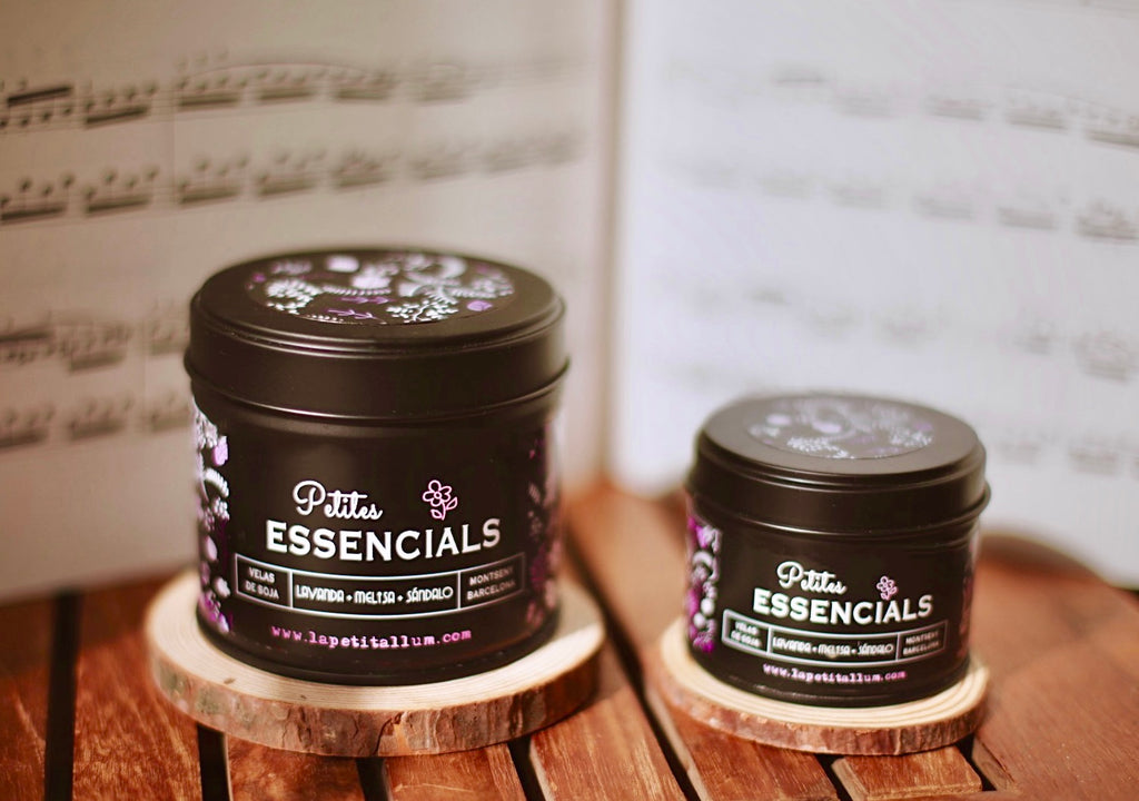 ❥ Vela relajación, base lavanda y Melisa 🌱 (con aceites esenciales de grado terapéutico)