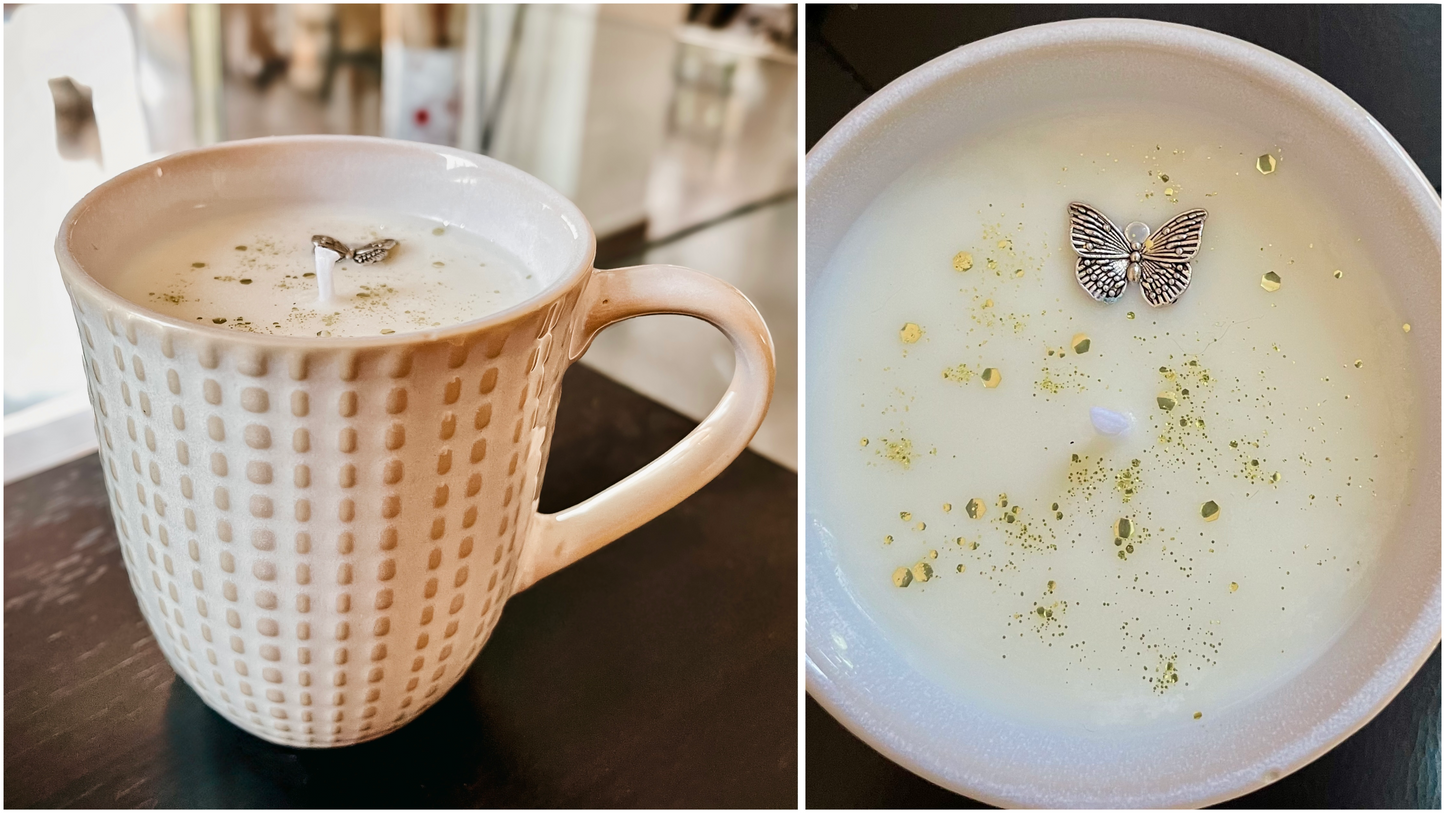❥ Una vela, una taza, una nueva historia, una segunda oportunidad. ♻️