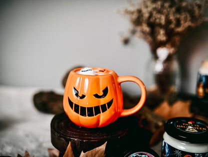 ❥ Taza calabaza "Halloween" 🎃☕