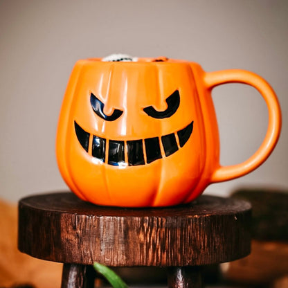 ❥ Taza calabaza "Halloween" 🎃☕