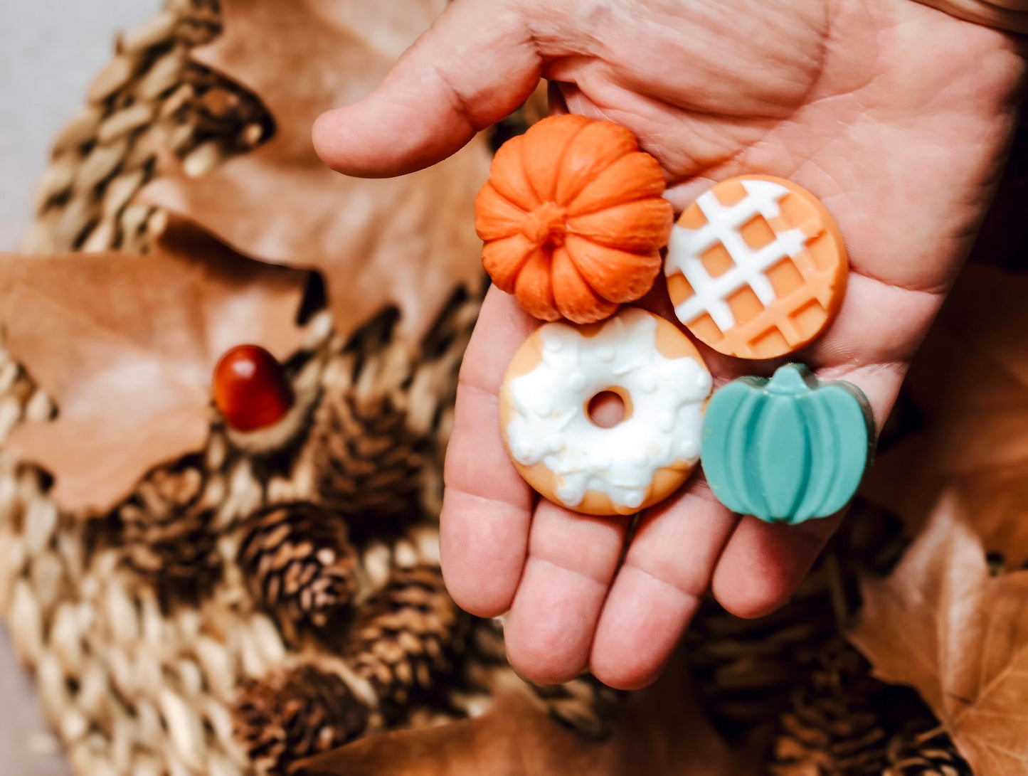 ❥ "Delicias de otoño" Wax melts "Pumpkin Spice" 🎃