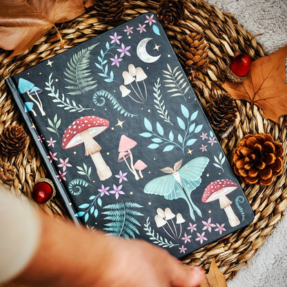 ❥ Cuaderno A5 con estampado otoñal (EDICIÓN LIMITADA)