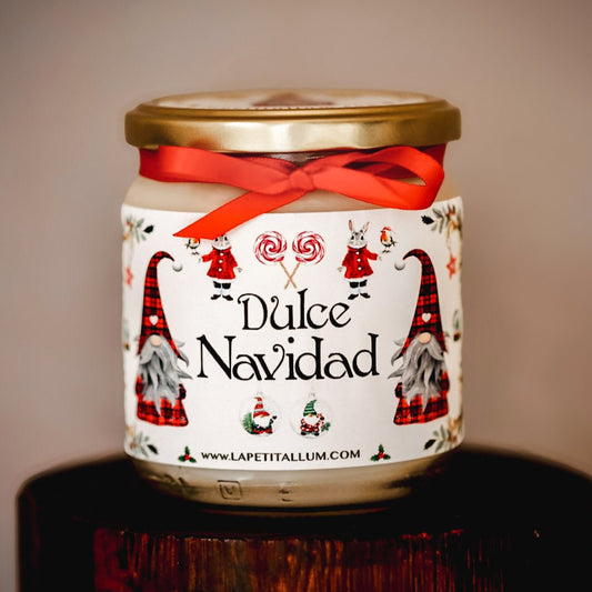 ❥  Vela "Dulce Navidad" (aroma pudding navideño)