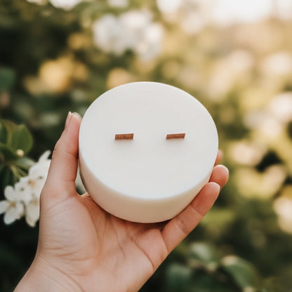 ❥ Vela "ARETHA" – Fuerza, elegancia y alma (con 3 piedras de Ónix)