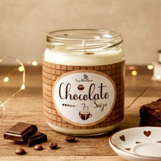 ❥ Vela aroma "Chocolate" 🍫