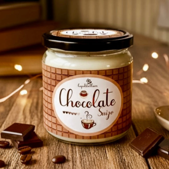 ❥ Vela aroma "Chocolate" 🍫