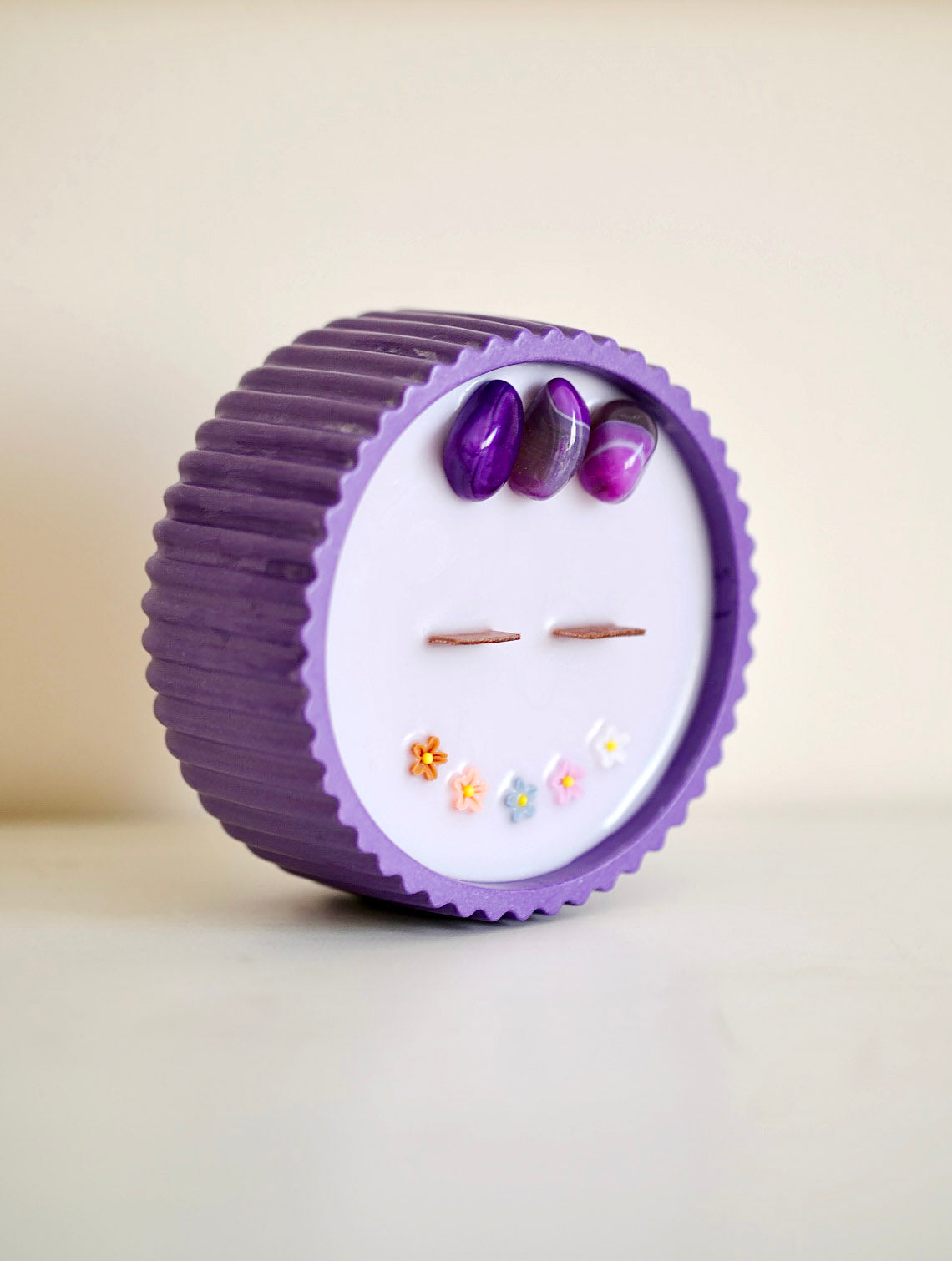 ❥ Vela artesanal "SUKHA", aroma lavanda
