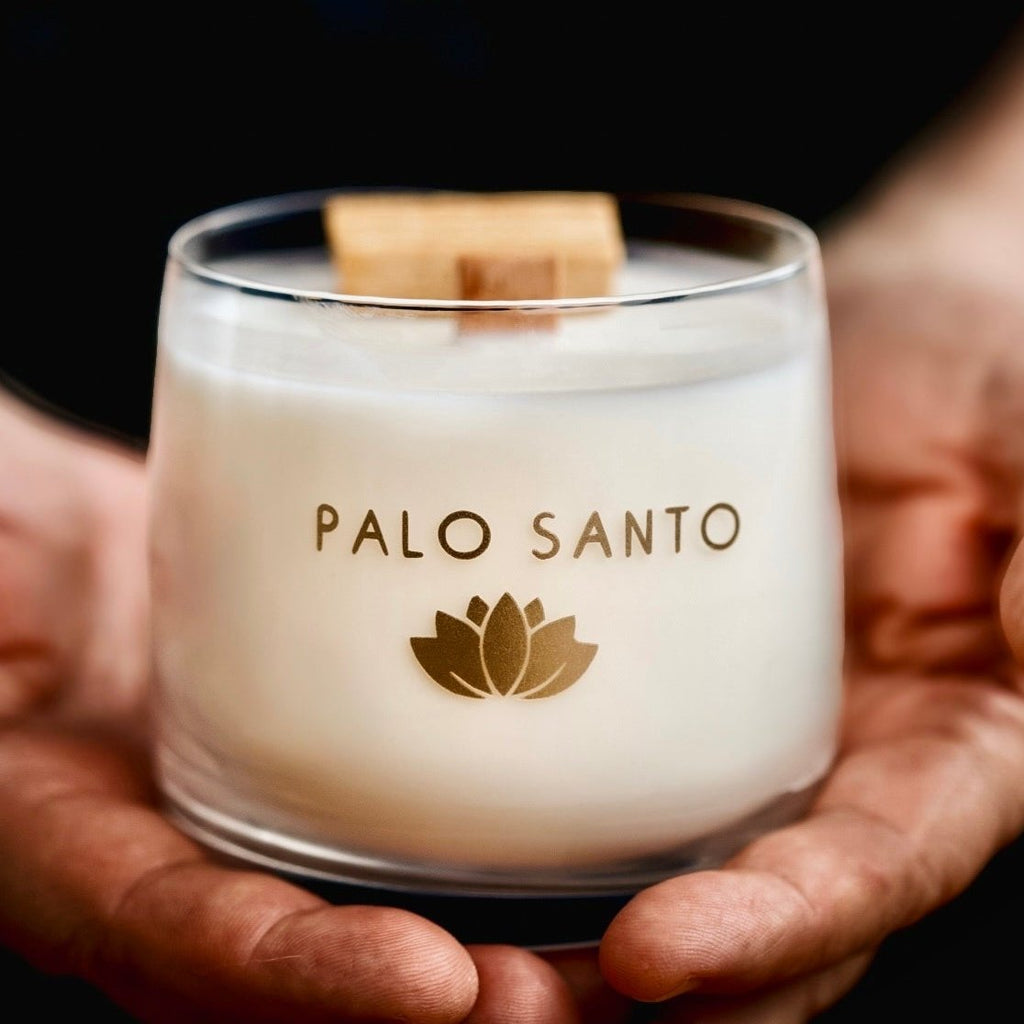 ❥ Vela aroma a Palo Santo ✨