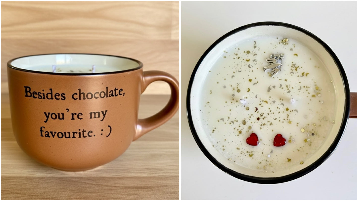 ❥ Una vela, una taza, una nueva historia, una segunda oportunidad. ♻️