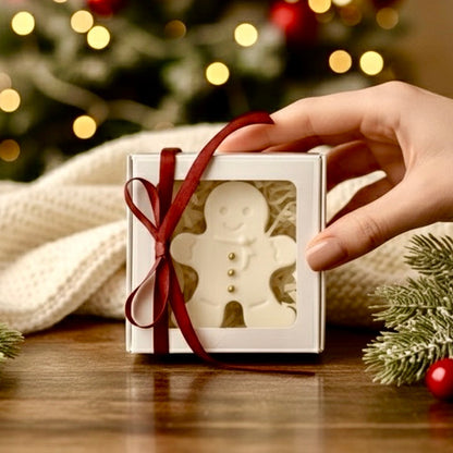 ❥ Vela hombrecito de jengibre (Ideal para regalo amigo invisible!) 🎁