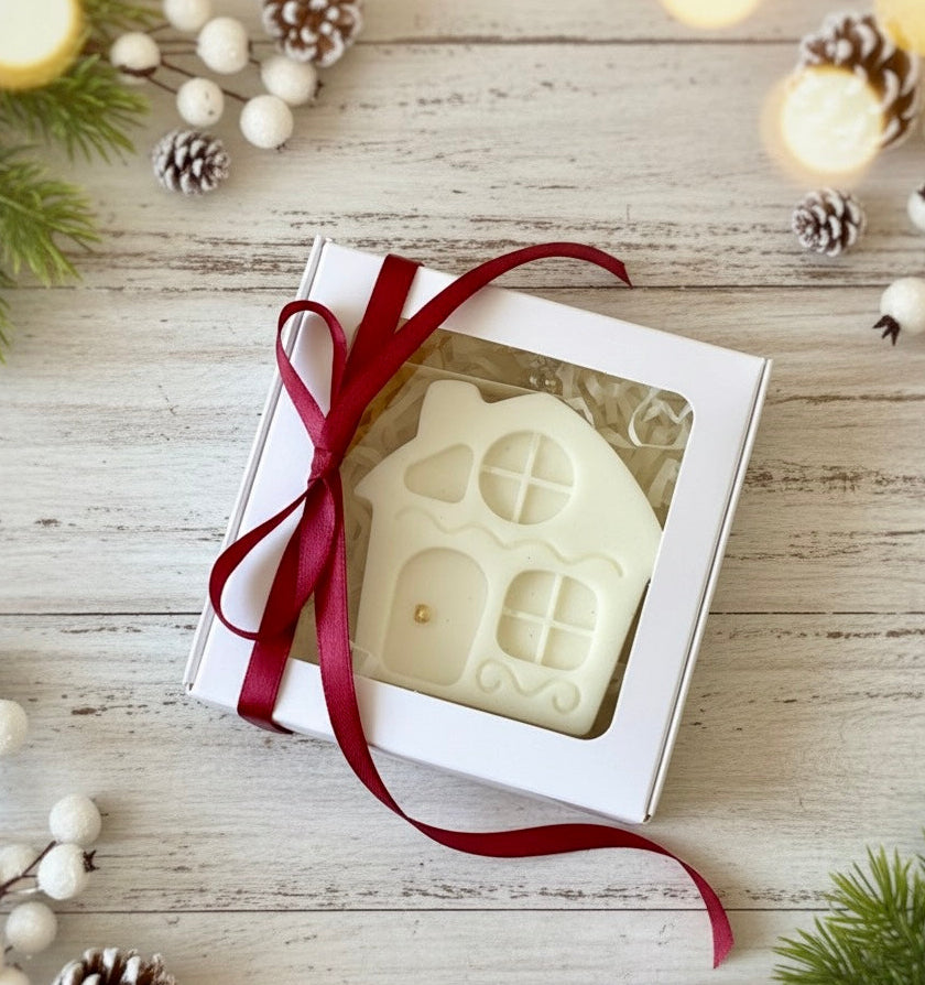 ❥ Vela con forma de casita  🏠 (Ideal para regalo amigo invisible!) 🎁