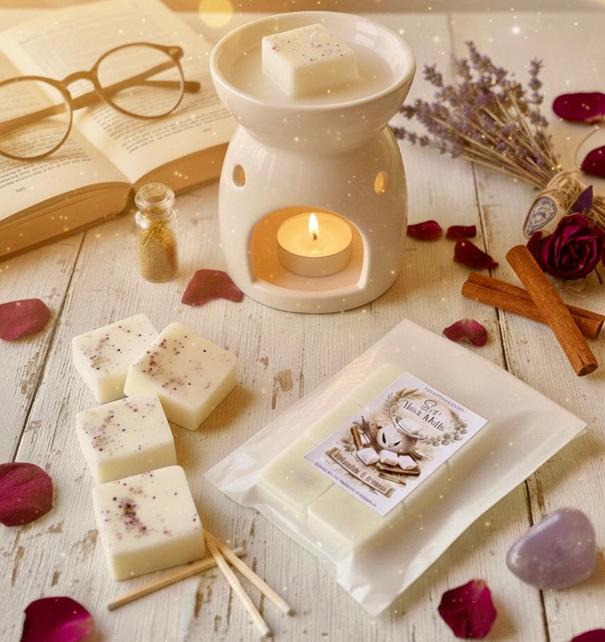 ❥Cire fondante "Fraise et Crème" 🍓❤