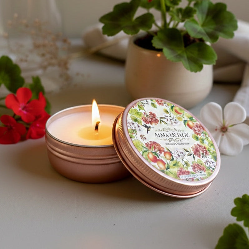 ❥ Alma en flor - “Geranio & Bergamota” (NOVEDAD)
