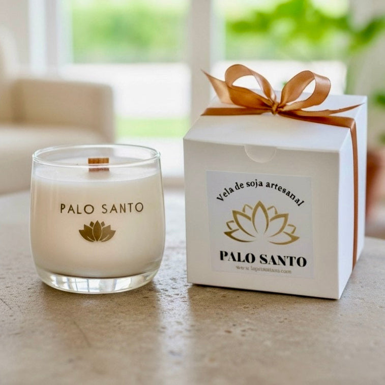❥ Vela aroma a Palo Santo ✨